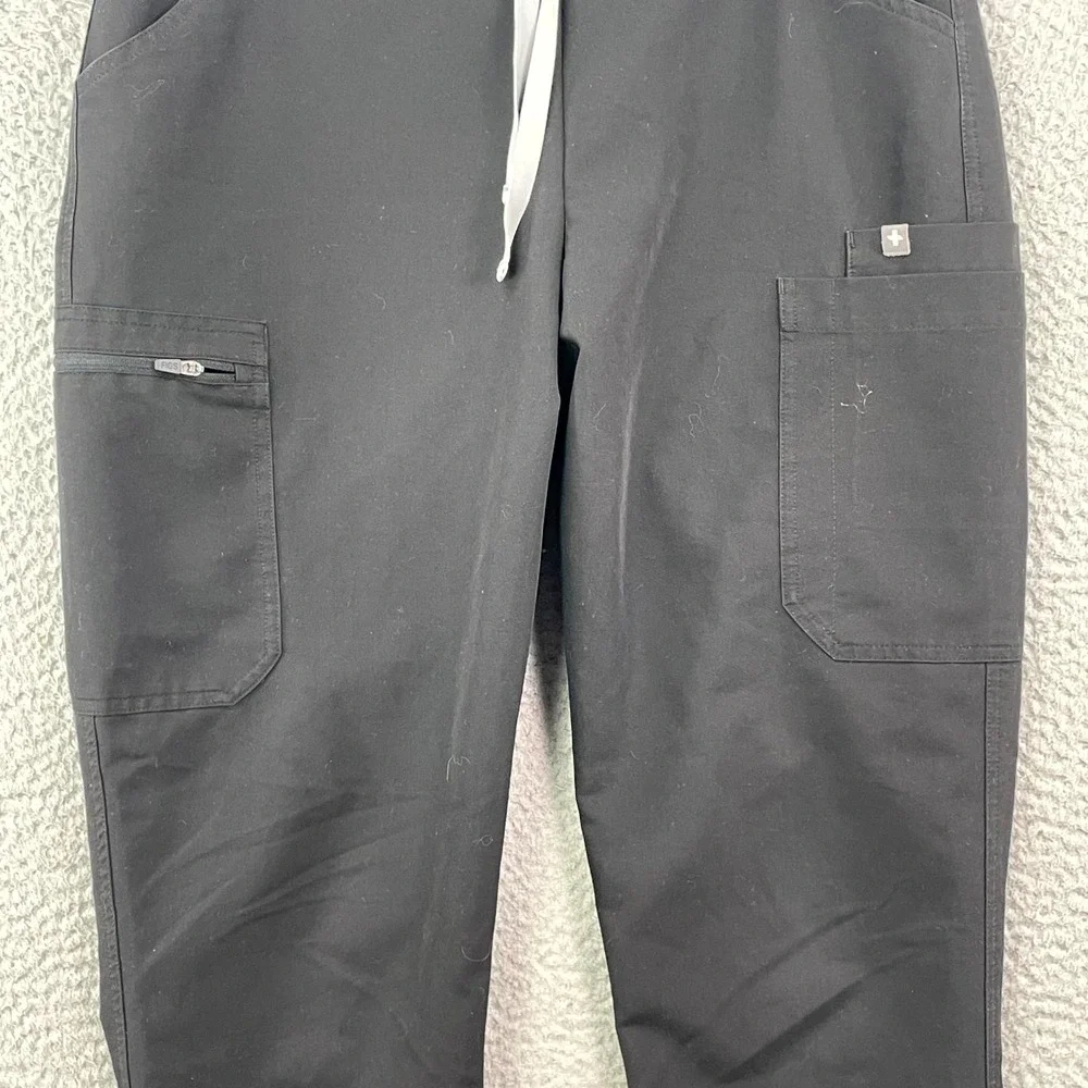 Figs Technical Collection Cargo Scrub Pants Womens L Slit Ankle Uniform Medical